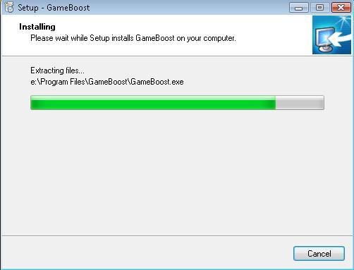 Installing GameBoost