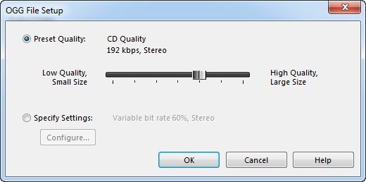 Configuring Output Settings