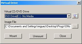 Virtual Drive Mounted