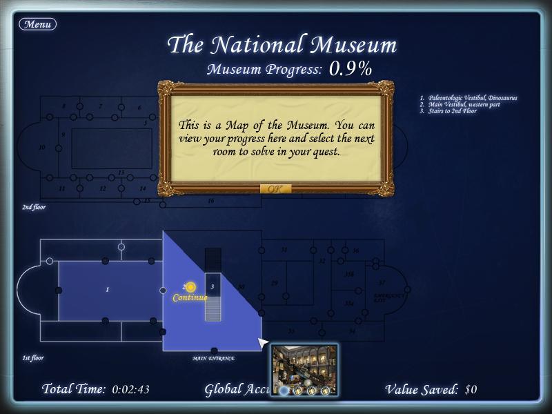 Museum map
