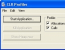 CLR Profiler window