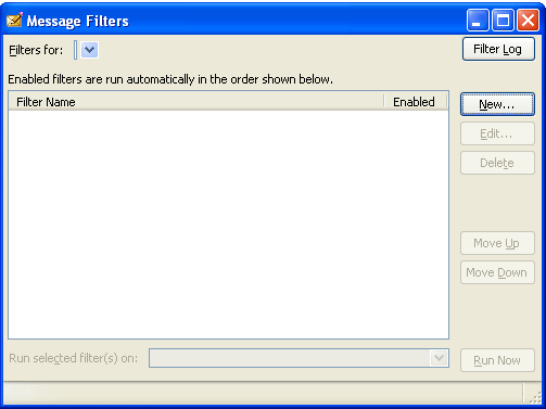 Eudora Message Filters