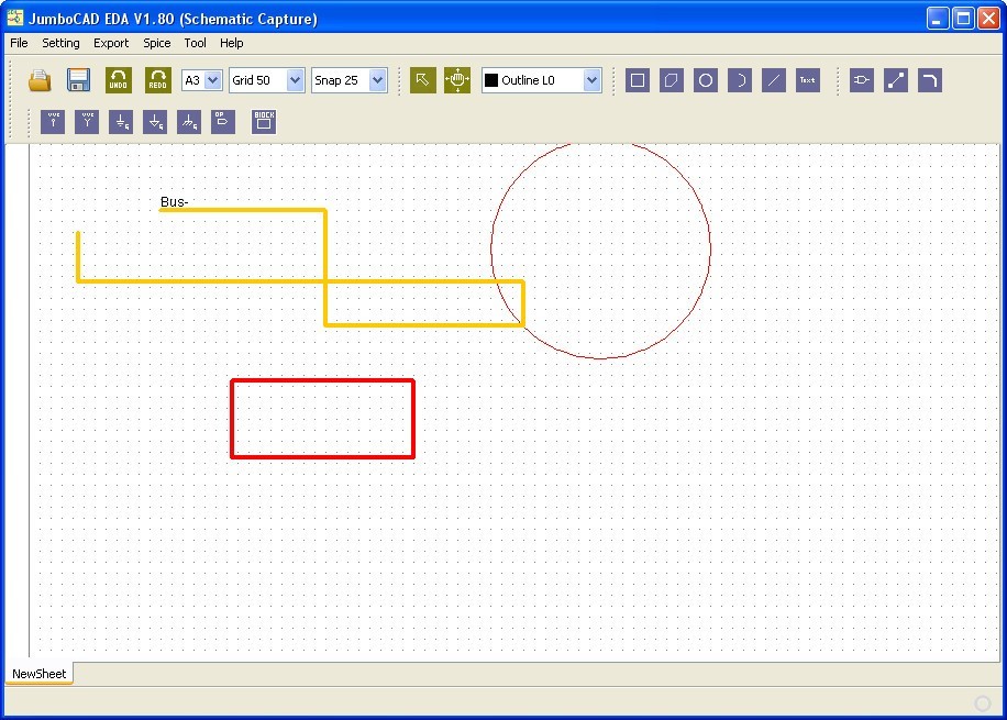 Schematic Capture Window