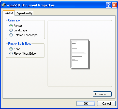 Document properties