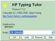 KP Typing Tutor