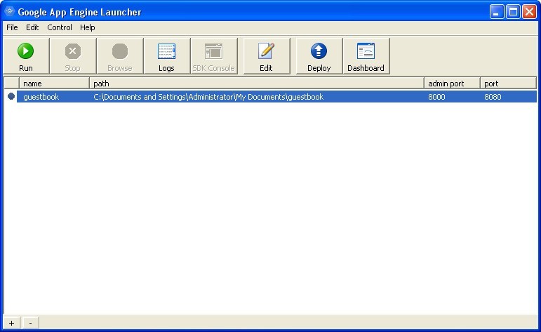 Launcher Window