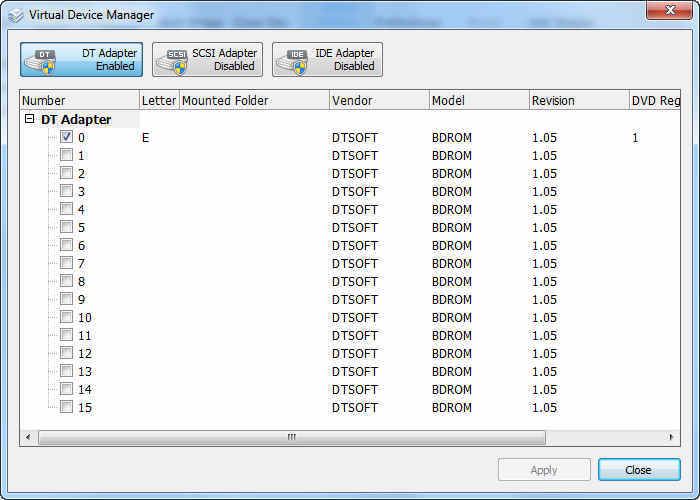 Virtual Device Manager