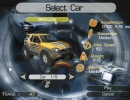 Cars selection screen
