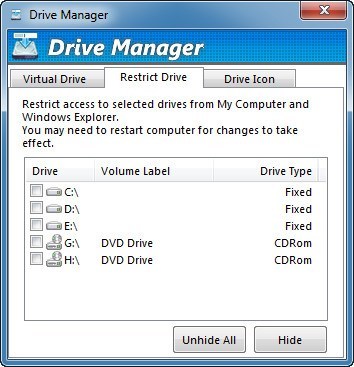 Drive Manager