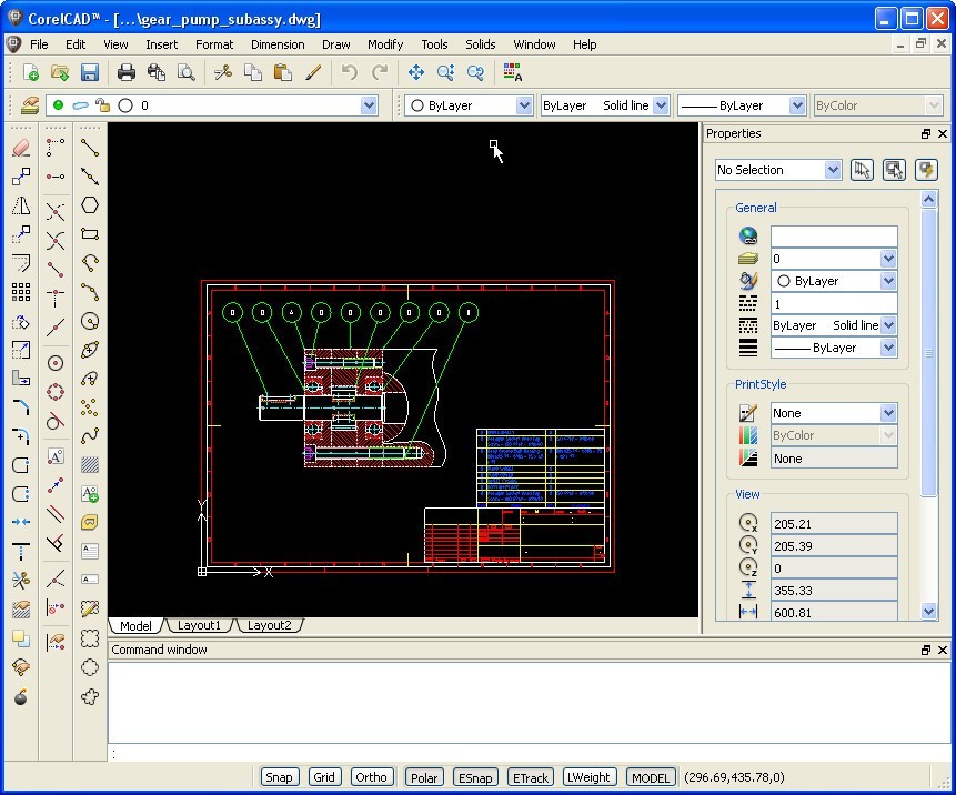 Project Window