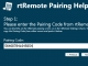 rtRemote Pairing Helper