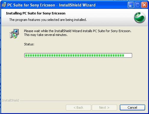 Installing PC suite