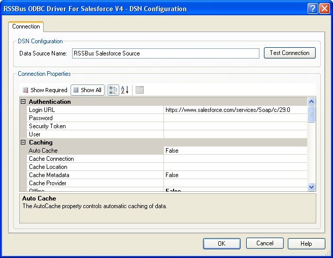 Configuration Window