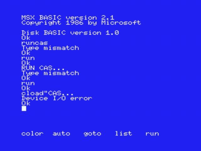 MSX Screen