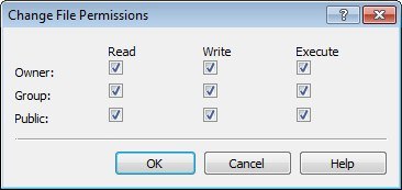Changing File Permissions
