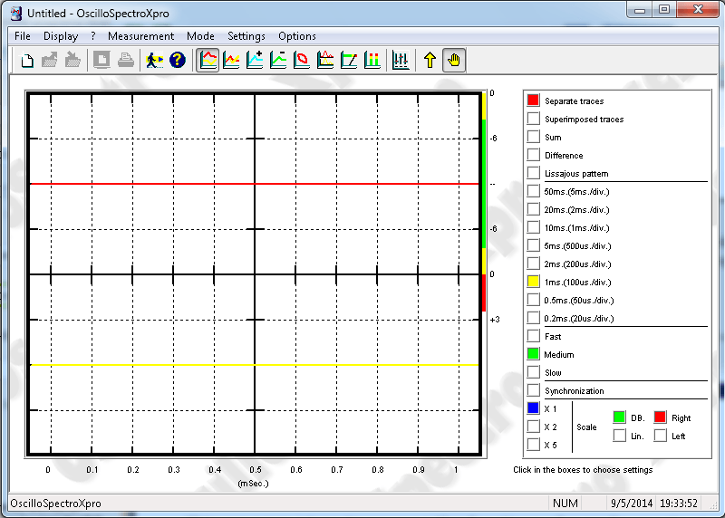 Main window