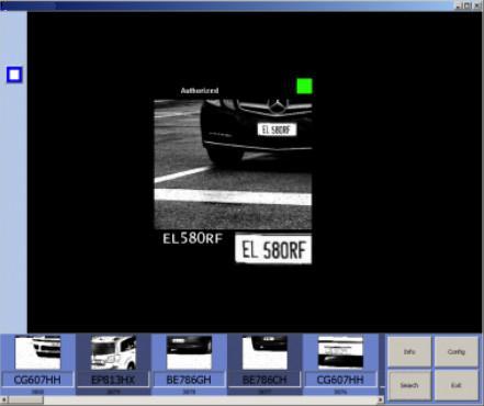 Plate Recognition Window
