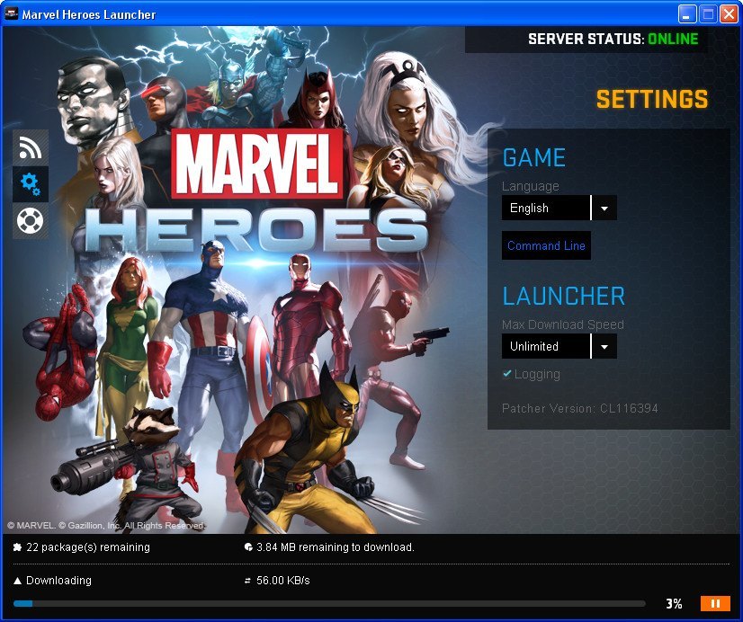 Launcher Window