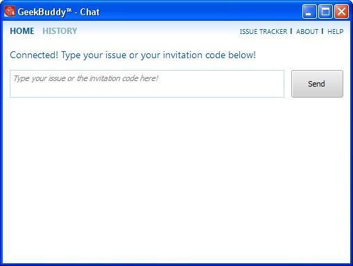 Chat window