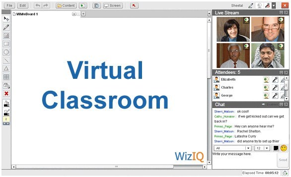 Virtual Classroom Window