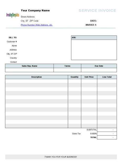 Invoice Template