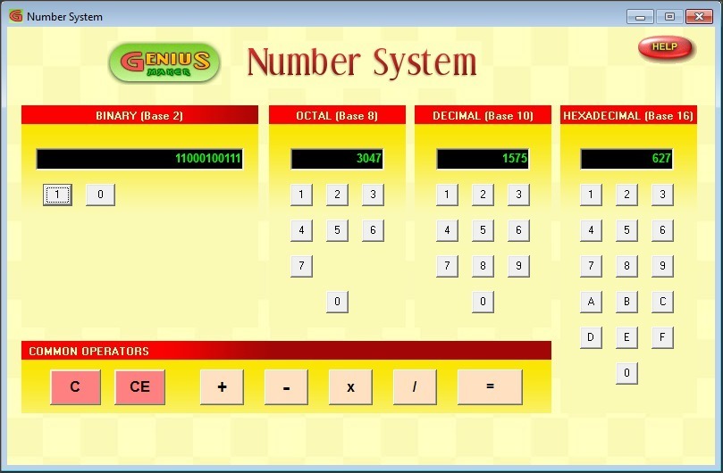 Number System Tool