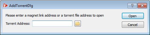 Adding a Torrent