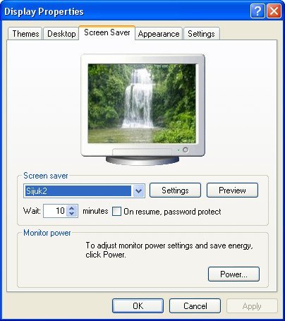 Screensaver Window