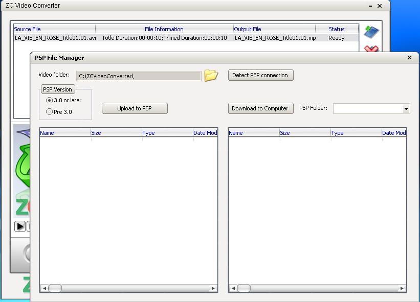 PSP File Manager