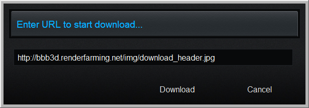 Adding a file to the download queue