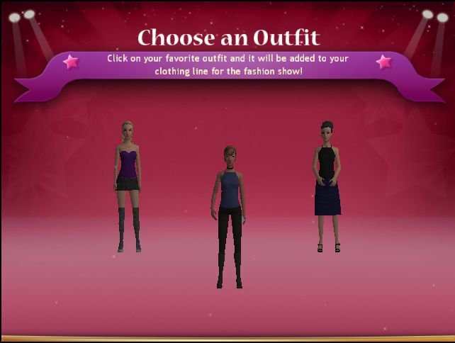 Choose an outfit 