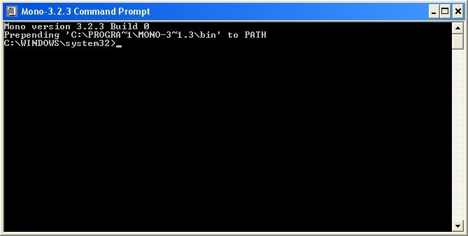 Command Prompt Window