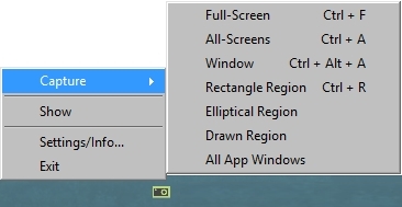 App on the System Tray