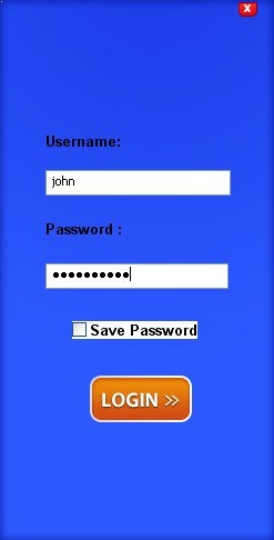 Login Window