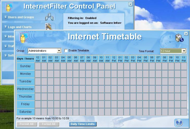 Timetable