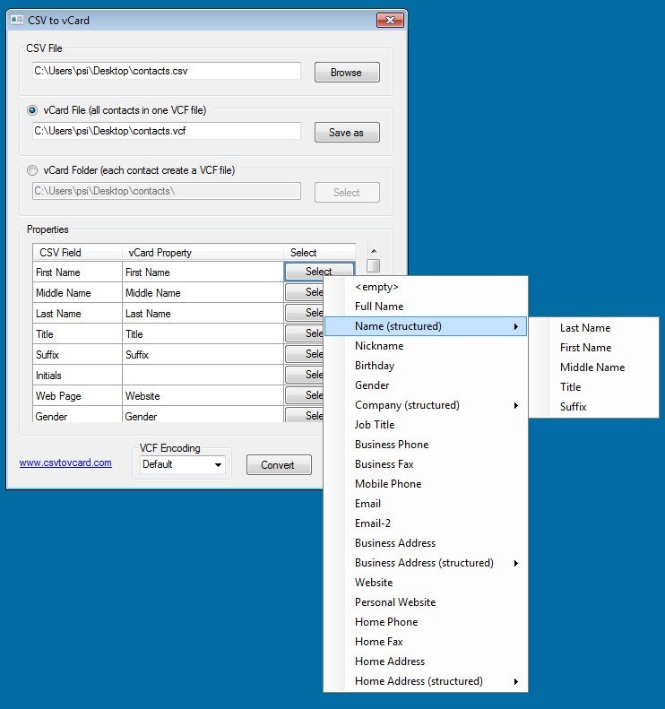 Selecting Columns