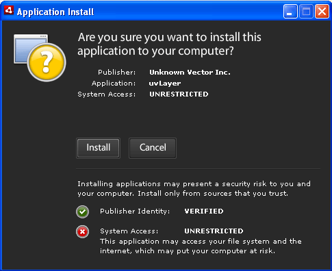 Application Install