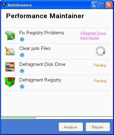 Analyzer Window