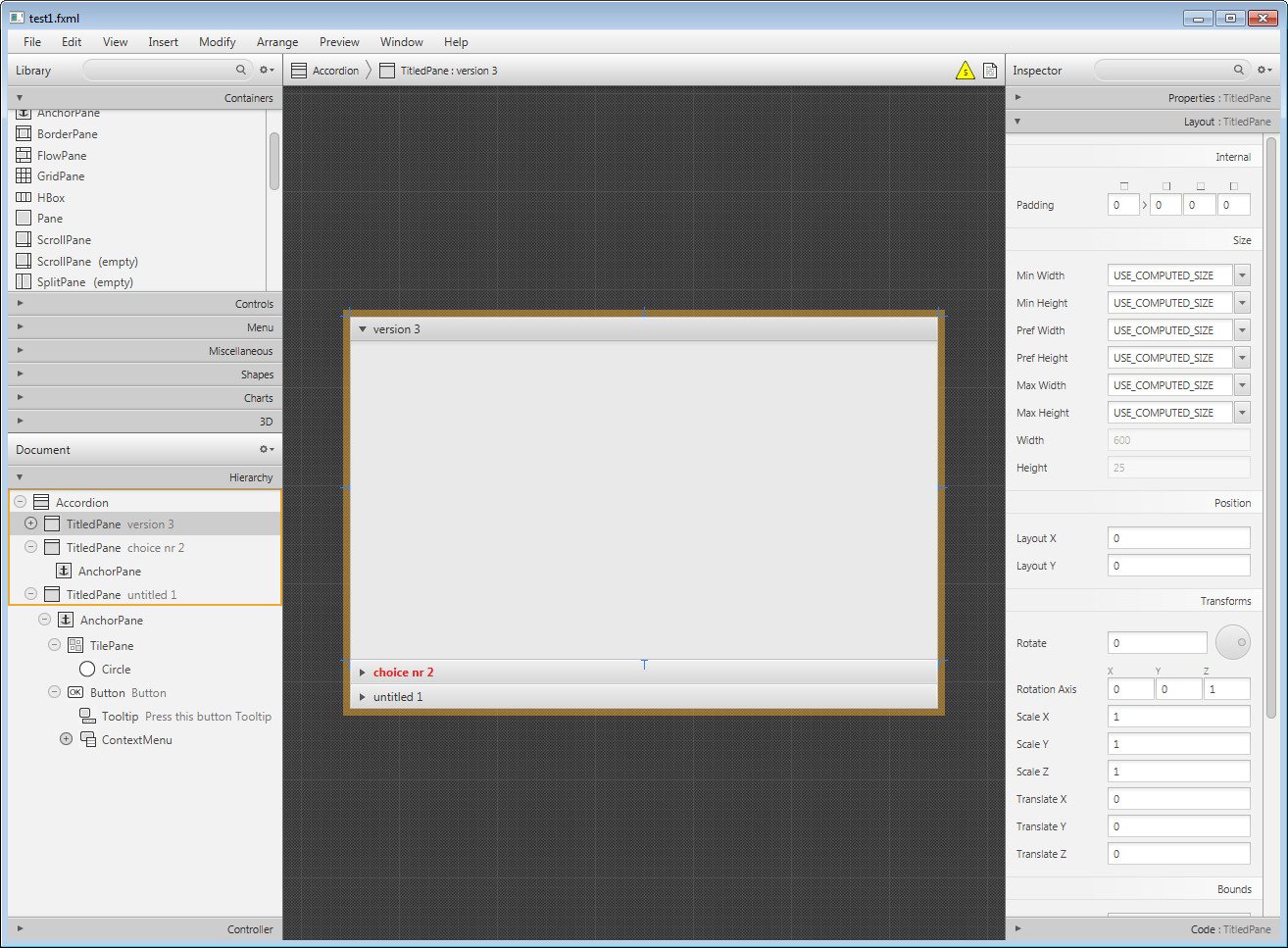 Containers And Layout Options