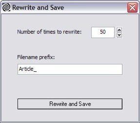 Rewrite and save