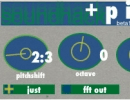 Main interface of pitchsift