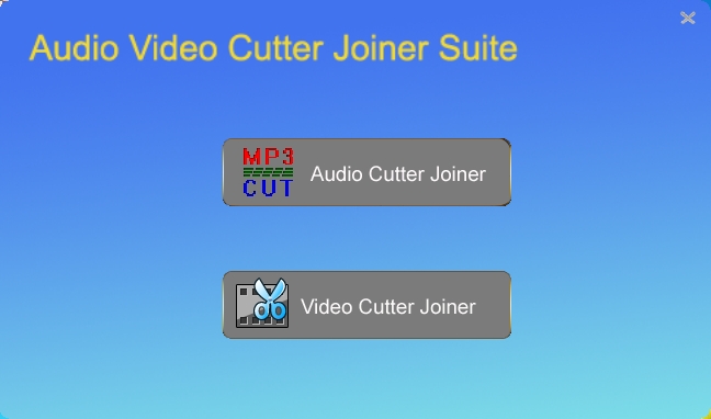 free audio video cutter joiner