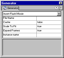 Macromedia Generator