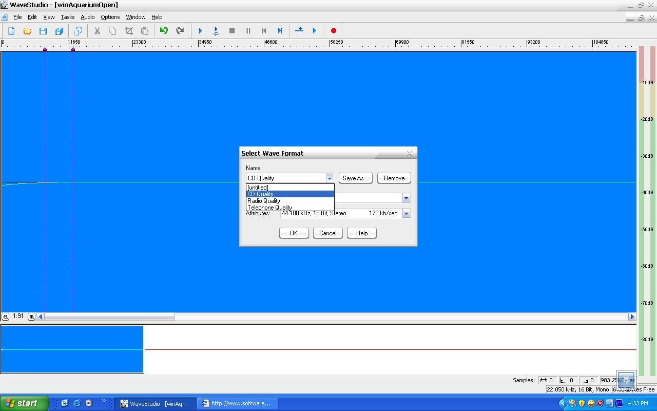 In-built format converter