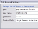 Edit account settings