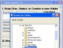 Browsing for folder