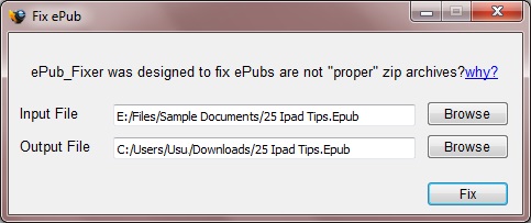 EPUB Fixer