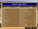 League Editor