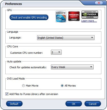 General Settings