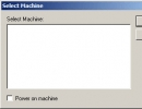 Select Machine Window